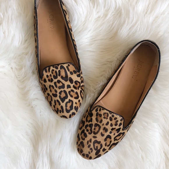 J. Crew Shoes - J. Crew calf hair slip on flats